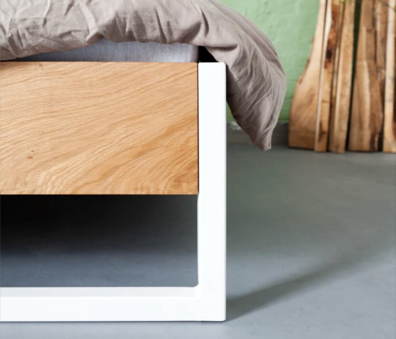 Кровати 160 см, Кровать в стиле лофт Ардено 1.6