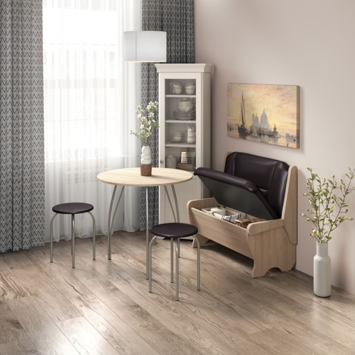 Кухонные уголки, ЛОТОС Скамья 950 Комплектация№5 Экокожа