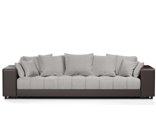 Диван-кровать Дубай еврокнижка,велюр+экокожа