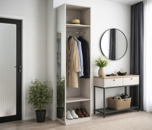 Шкаф с зеркалом Нова СБ-3633