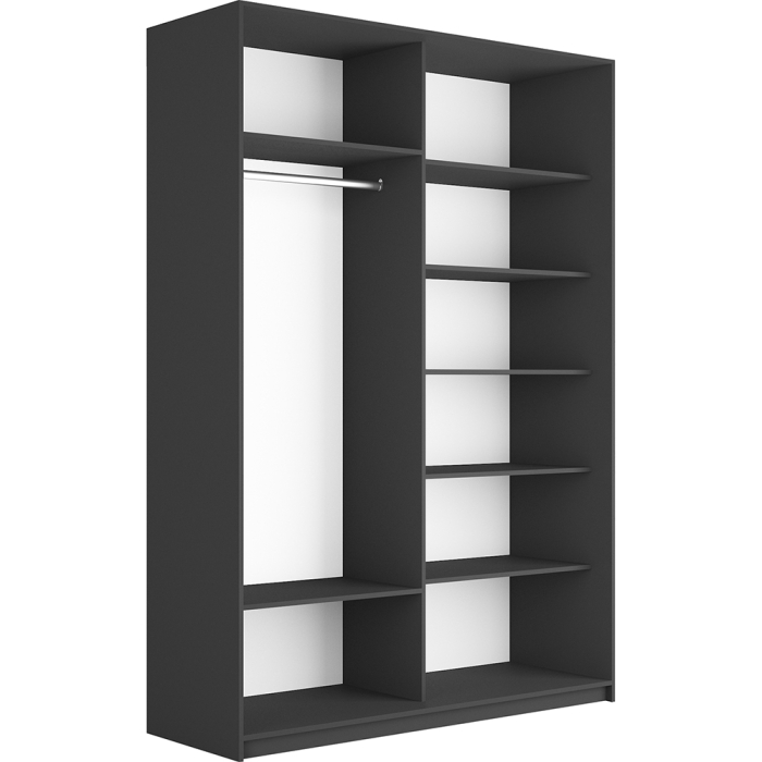 Шкафы-купе 2-х дверные, Шкаф Прайм дуо ДСП/ДСП 2300 х 1200 х 570