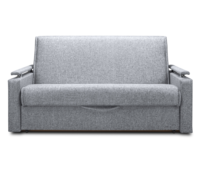 Диваны с ящиком для белья, Диван аккордеон прямой со спальным местом 90, рогожка