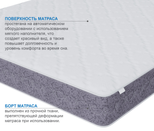 Столлайн / Матрас Сити-Толедо 1400х2000