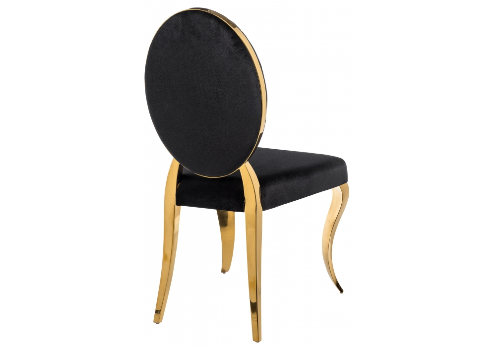 Стулья, Стул Odda черный/золотой