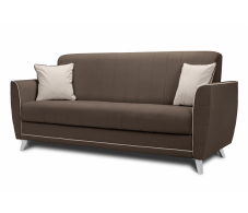 Диваны книжки, Диван кровать прямой  Шарлиз, микровелюр