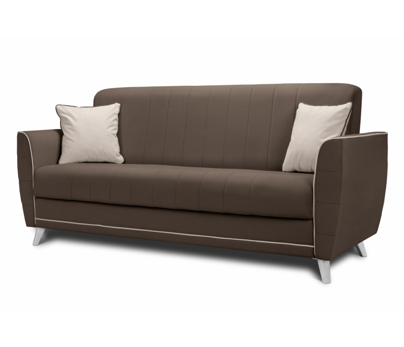 Диваны книжки, Диван кровать прямой  Шарлиз, микровелюр