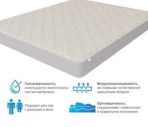 Столлайн / Матрас Душевный 1600*1900