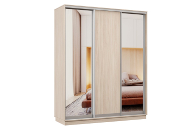 Шкаф-купе Премьер Лайт 24 (01;02;01) трехдверный