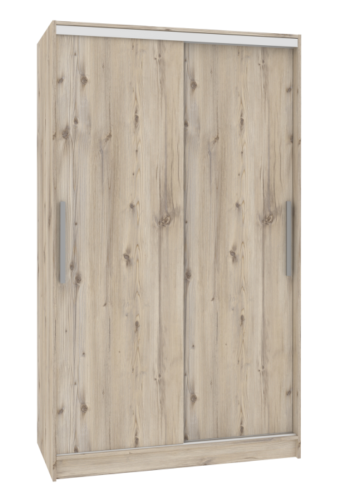 Шкафы-купе 2-х дверные, Шкаф-купе 2-дв  Strike 1200 лдсп/лдсп  (в2105*ш1232*г595)