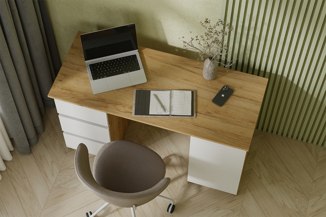 Письменные столы, Стол письменный 120 см Денвер