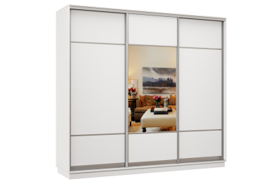 Шкаф-купе Премьер Лайт 55 (08;05;08) трехдверный