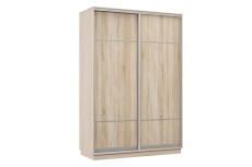 Шкафы-купе, Шкаф-купе Премьер Лайт 03  Мини (08;08) двухдверный