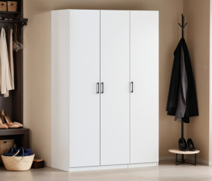 Шкаф трехдверный Макс 1500 мм, вариант №3 (ЛДСП)