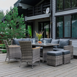 Комплект ZORRO WOOD DOUBLE серый