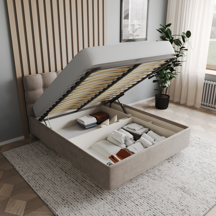 Мягкая кровать, Кровать Prime Soft 180х200 с подъёмным механизмом