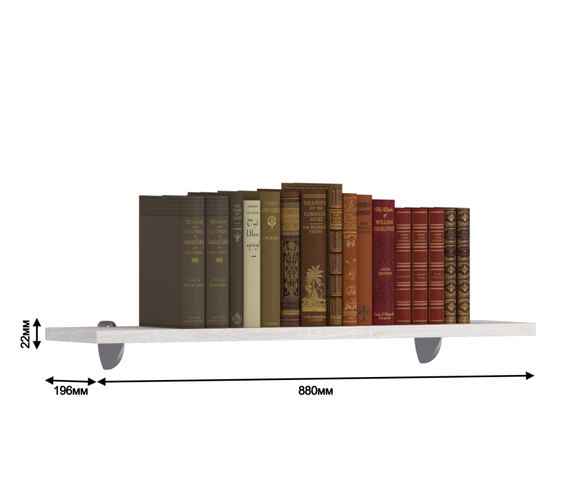 Настенные полки, Полка Флоренция СБ-2405