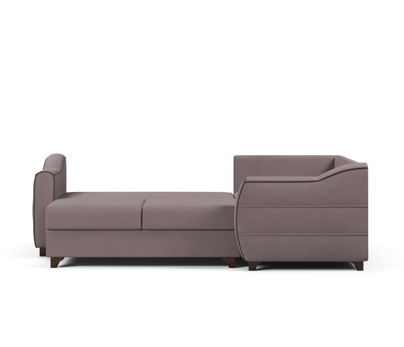 Диваны угловые в гостиную, Диван-кровать угловой Френсис еврокнижка, велюр