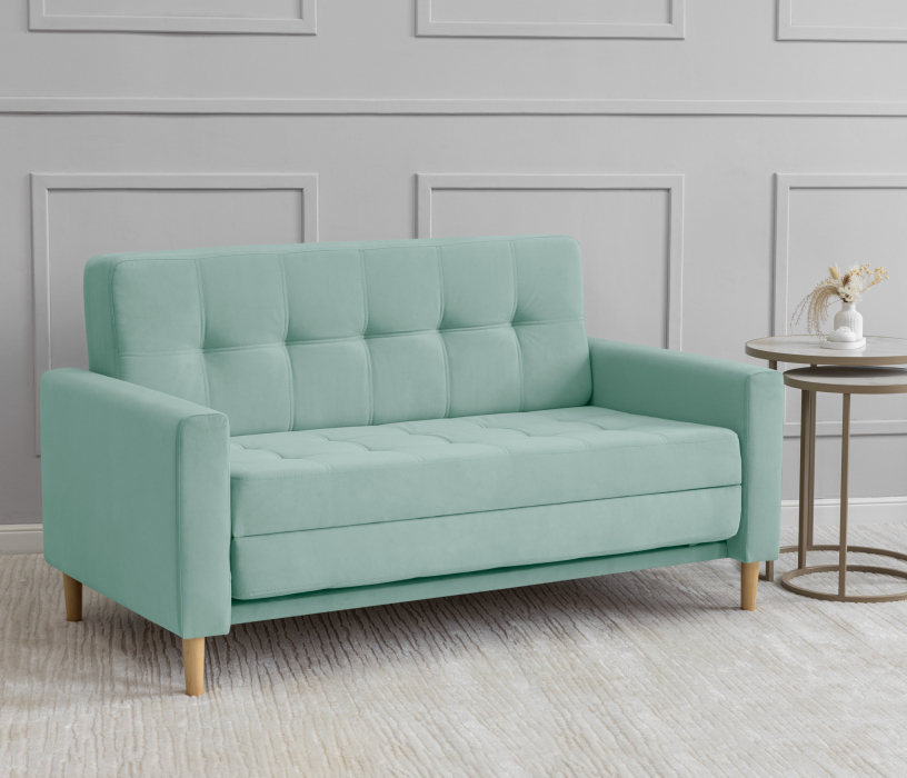 Диваны еврокнижки, Диван прямой Оскар 1,2, микровелюр 