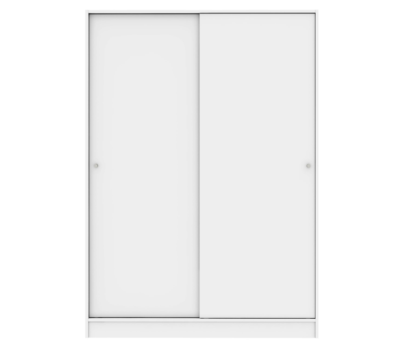 Шкафы, Шкаф-купе для одежды с 5 полками и штангой Теви