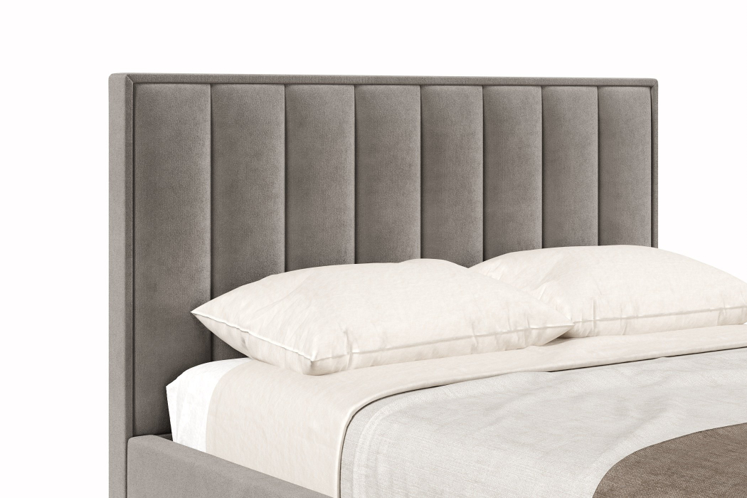 Мягкая кровать, Кровать Анкона 1400, велюр