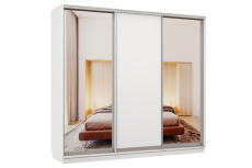 Шкафы-купе 3-х дверные, Шкаф-купе Премьер Лайт 60 (01;02;01) трехдверный