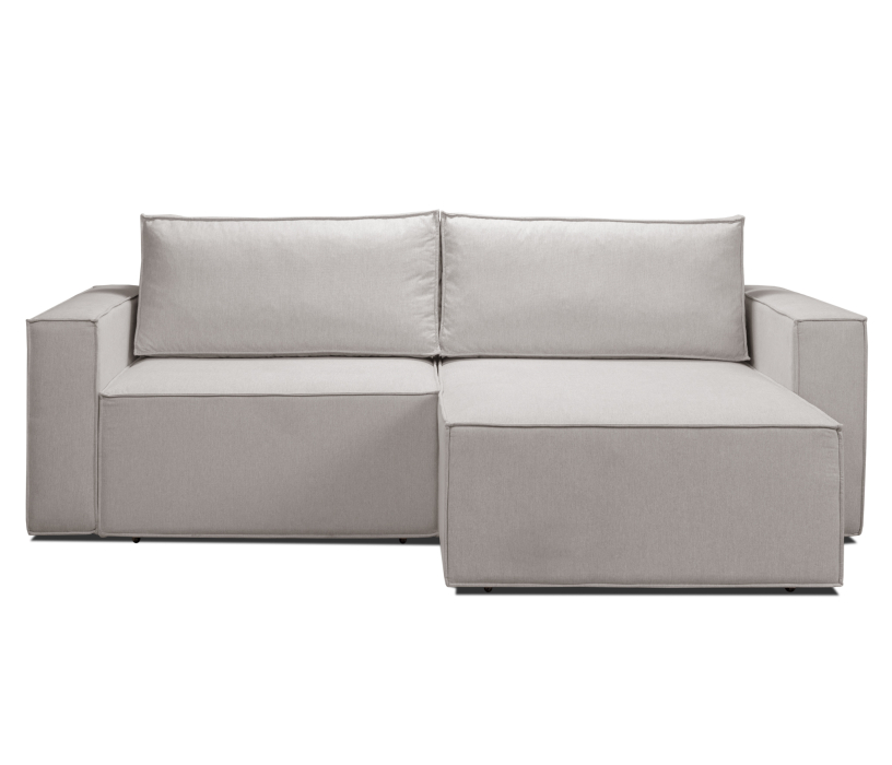 Диваны угловые в гостиную, Диван угловой Чикаго со спальным местом, микровелюр