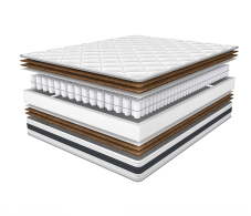 1400 x 2000, Матрас ARMOS Ясон Hard (Трикотаж 3D) 140х200 см