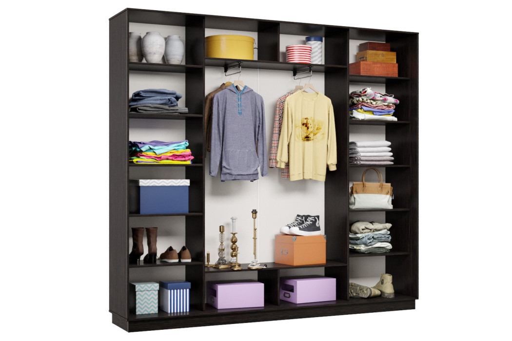 Шкафы-купе, Шкаф-купе Премьер 59 (15;15;15) трёхдверный