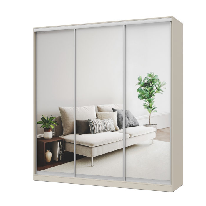 Шкафы-купе 3-х дверные, Шкаф-купе 3-дв  Роланд Р223  (в2360*ш2200*г590)