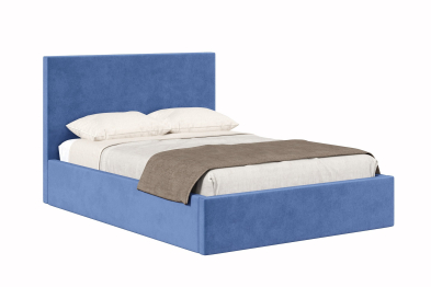 Кровать Парма 1200 с подъёмным механизмом, велюр