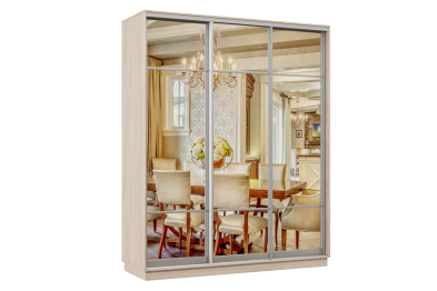 Шкаф-купе Премьер Лайт 27 (11;11;11) трехдверный