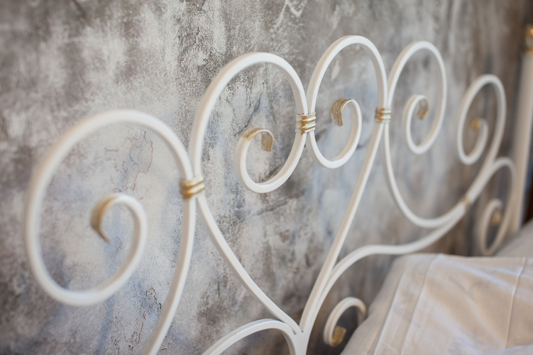 Кованые кровати, Кованая кровать Кармен 1.8 с одной спинкой