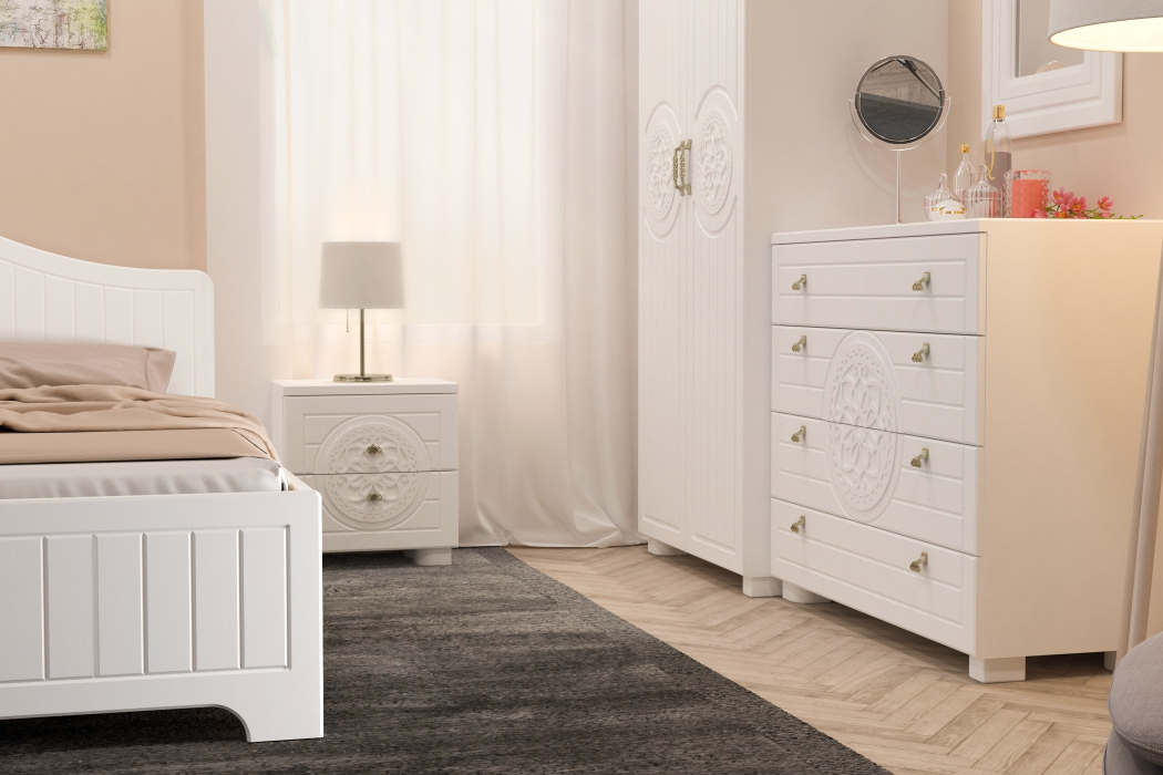 Прикроватные тумбы, Тумба прикроватная «Монблан» МБ-38К