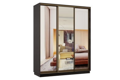 Шкаф-купе Премьер 36 венге