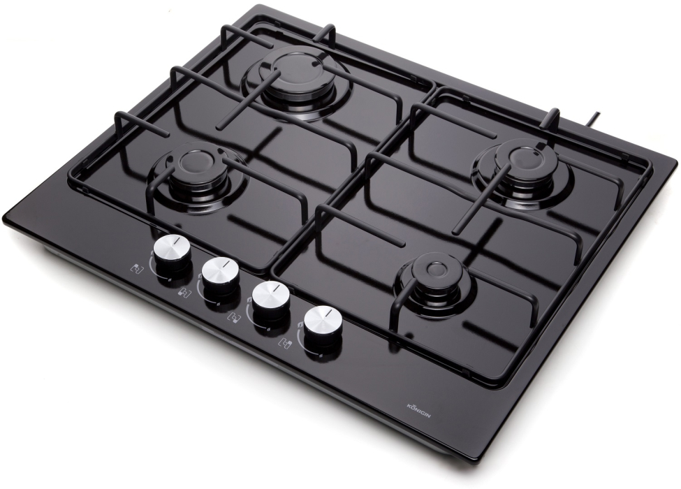 Встраиваемые варочные панели, Газовая варочная панель Konigin Spark 604 BKE