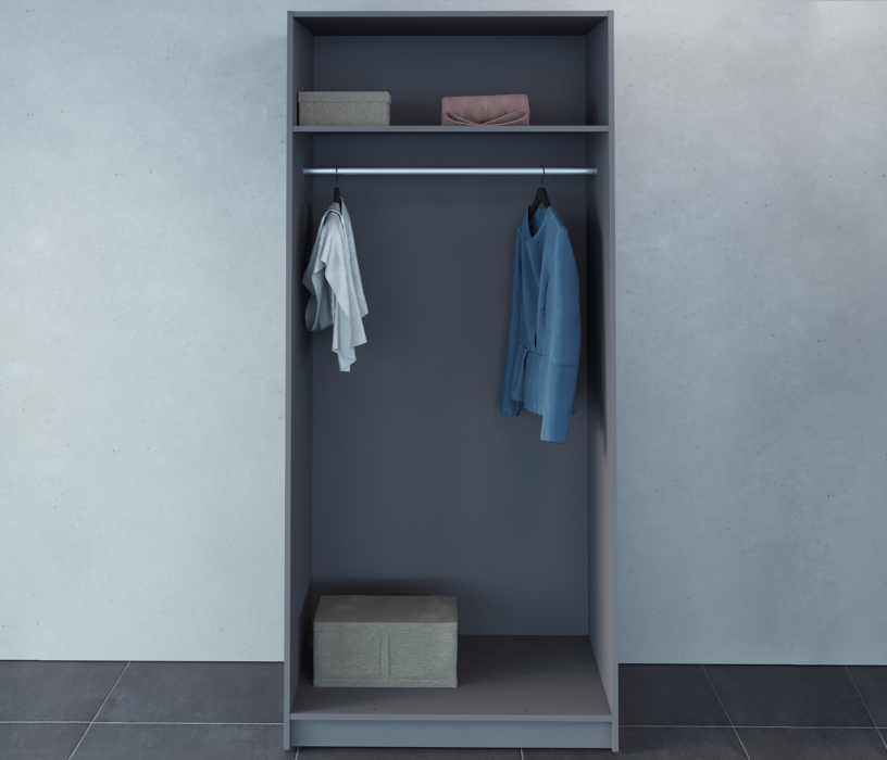 Шкафы двухстворчатые, Шкаф 2-х дверный Дрезден 453.05