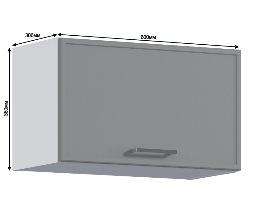, Мюнхен шкаф 1 дв 60х36 см