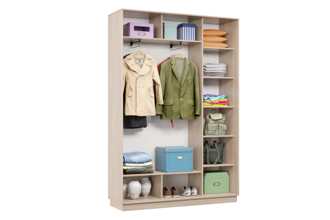 Шкафы-купе, Шкаф-купе Премьер Лайт 11 (05;05) двухдверный