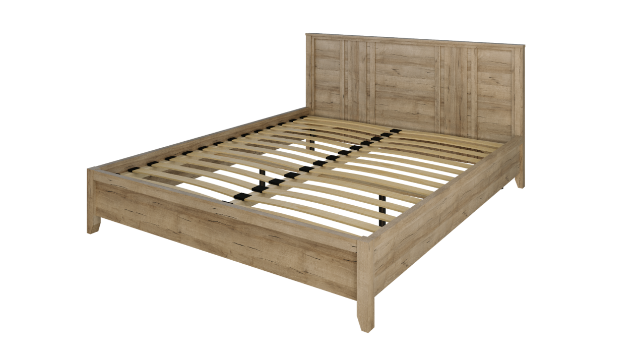 Кровати, Спальня Scandica Oslo (модуль 307) Кровать 160*200 с орт.осн.