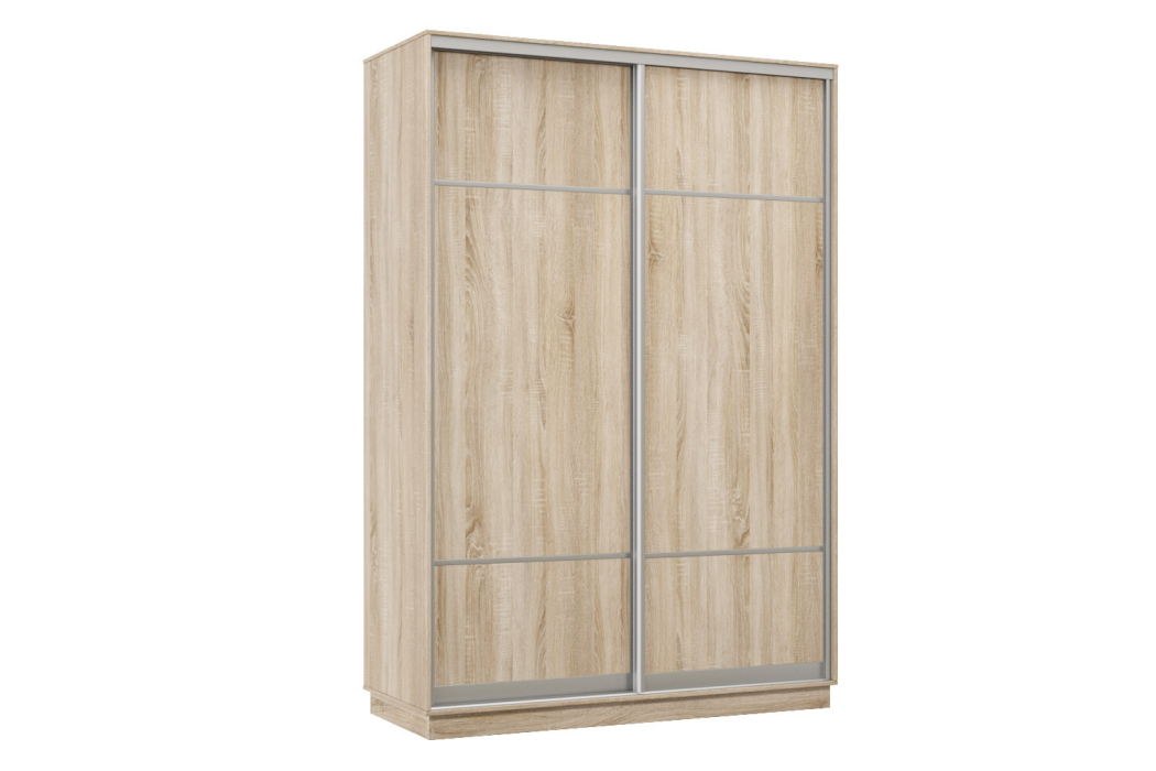 Шкафы-купе, Шкаф-купе Премьер Лайт 01 (08;08) двухдверный