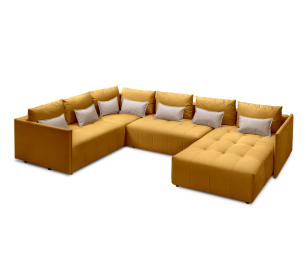 Диван еврокнижка Чилетти П-образный