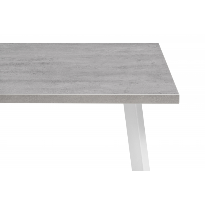 Обеденные столы, Стол деревянный Тринити Лофт 120х80х75 22 мм (Бетон светлый)