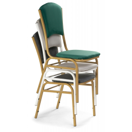 Стул на металлокаркас Арналд (золотой)