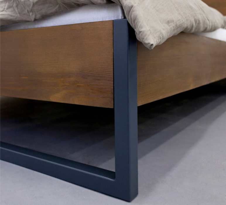 Кровати 160 см, Кровать в стиле лофт Ардено 1.6