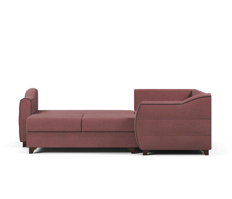 Диваны угловые в гостиную, Диван-кровать угловой Френсис еврокнижка, велюр