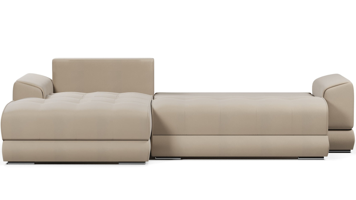 Диваны угловые в гостиную, Диван-кровать угловой еврокнижка Модерн Nordkisa,велюр