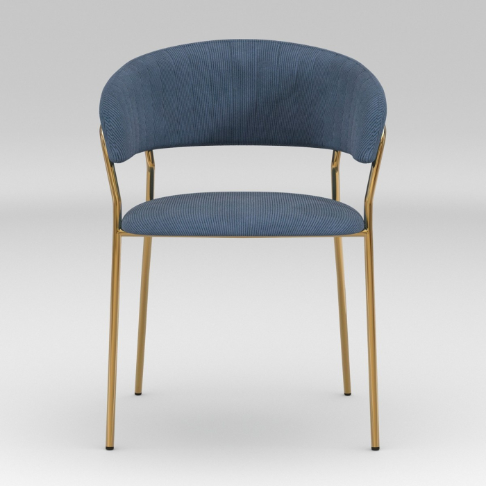 Стулья, Стул Whispered Fusion вельвет, золотой