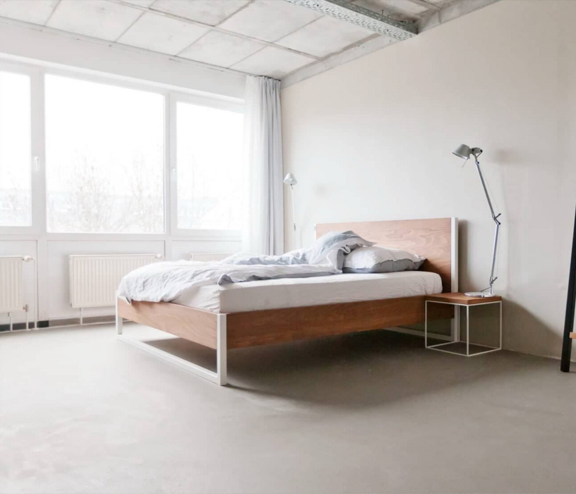 Кровати 90 см, Кровать в стиле лофт Ардено 0.9