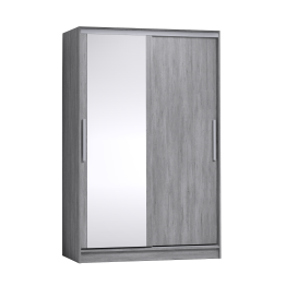 Шкаф-купе 2-дв  Strike 1350 зеркало/лдсп  (в2105*ш1350*г595)