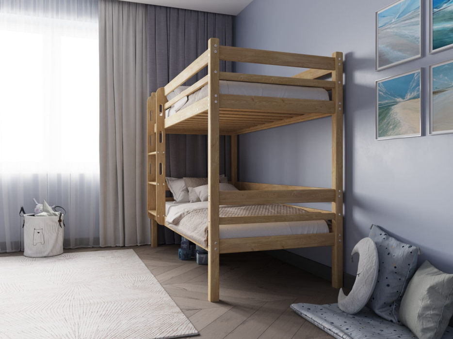 Кровати из массива, Двухъярусная кровать Фабиа 70х190